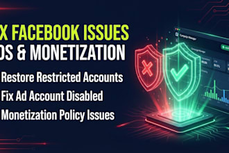 be your facebook expert for ads, monetization, and fixing any issues