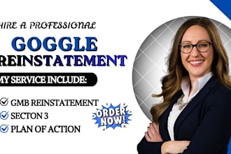 reinstate suspended goggle my business fix gmb profile issues