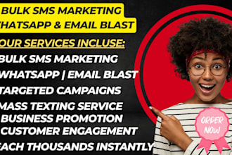 do bulk sms, sms marketing, text blast, email blast, bulk whatsapp marketing api