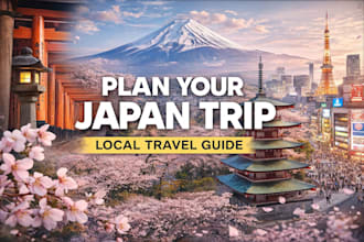 create a personalized japan travel itinerary