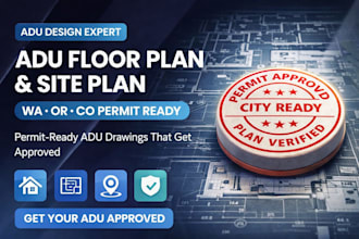 draw adu floor plan washington adu oregon permit colorado drawings site plan