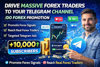 drive massive forex traders to your telegram channel do forex promotion