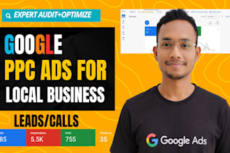 do optimize google search ads for local service