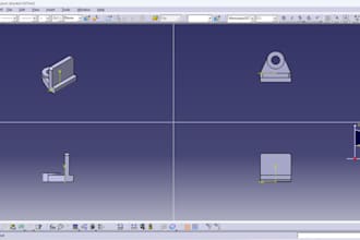 do 3d modeling using catia v5r20 software