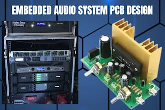 design rapid embedded audio system pcb design ready forproduction circuit design