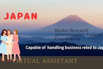 help you with your business in japan