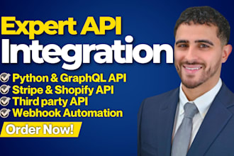 do API integration, rest API development, webhook automation, stripe integration