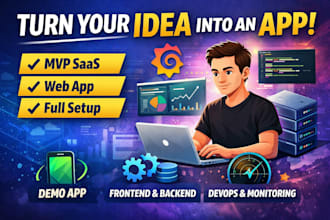 build a mvp saas from your idea devops in mind