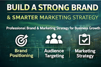 create a professional brand strategy for your business