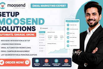 setup moosend integration moosend landing page automation moosend campaign