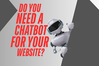 create chatbot for website