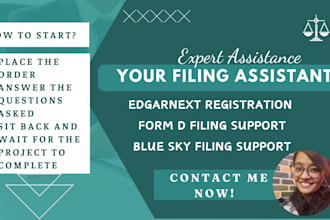 assist you with your form filing with sec