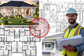 be your architect, draftsman for house plan and commercial architecture
