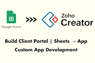build and automate your zoho creator business application