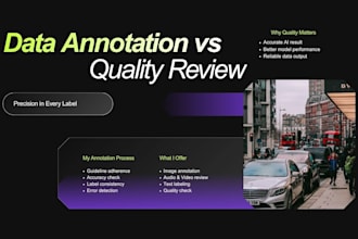 do image annotation and text labeling for machine learning
