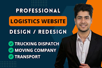 build logistics, transport, trucking, freight, cargo, dispatch website