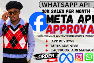 do facebook graph api, whatsapp graph api, instagram api permission for meta app