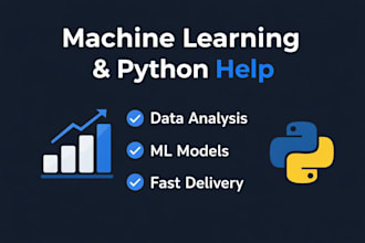build a machine learning model for your data using python
