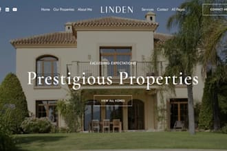 build wix property management website rental apartment management company site