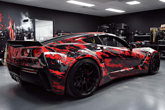 professional van wrap design, vehicle wrap design,