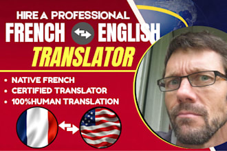 translate, proofread your french book to english, french novel translator