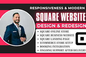 square website design square online store redesign squarespace website expert