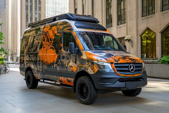 professional van wrap design, vehicle wrap design,