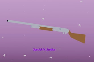 create stylised low poly 3d models