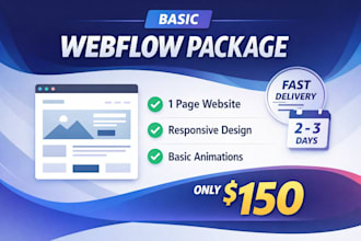 build a high converting webflow website