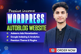 create an autoblog or autopilot automated news website adsense friendly