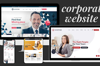 build a startup, corporate and business consulting website
