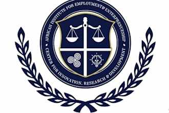 design a professional crest logo