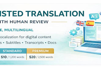 translate and localize your text with ai assisted review