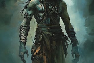 create a horror character