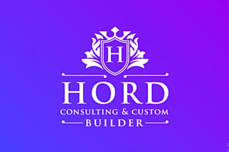 design a unique and professional crest logo