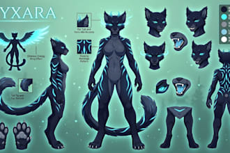 furry ref sheet anthro anime nsfw furry reference sheet fursona ref shet fursuit