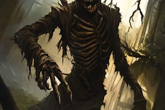 fantasy horror and fantasy horror characte
