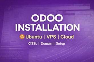 install odoo on ubuntu vps or cloud server with full setup
