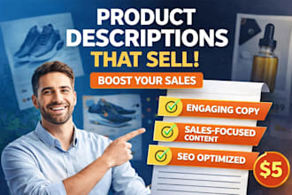 write product descriptions that sell