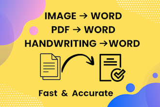 convert manually scanned PDF to word document conversion