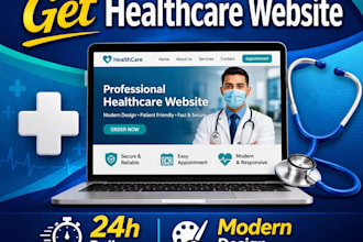 design clinic website to get more patient booking