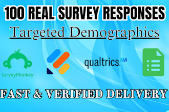 collect 100 survey responses from targeted demographics fast