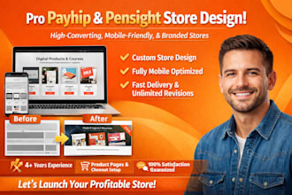 payhip website payhip store payhip online store pensight store design