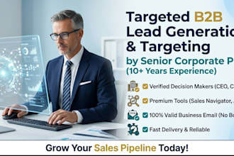 provide targeted b2b lead generation and prospecting
