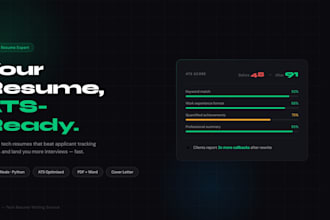 write an ats optimized resume for software engineers