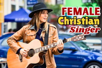 sing country christian song, gospel cover song, christian singer, female artist