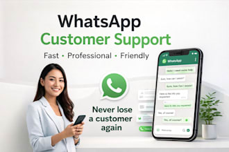 reply to your whatsapp messages professionally and fast