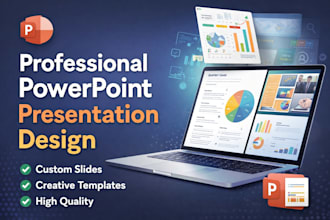 create professional powerpoint presentation and PPT design