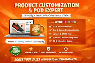 build zakeke customily teinblue kickflip 2d 3d shopify pod product configurator