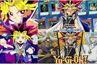 design custom yugioh card artwork for anime fans to stand out